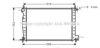 AVA QUALITY COOLING FD2225 Radiator, engine cooling